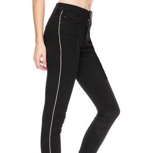 MOTHER Looker Skinny Jeans In Not Guilty One-liner